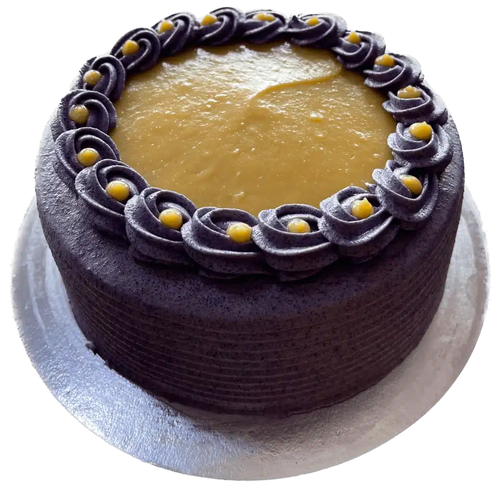 Lucia Dulce Yema Ube Halaya Cake Round